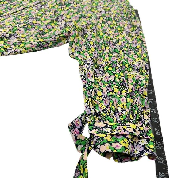 Maeve Blouse Cotton Floral Print Long-Sleeve Blouse By Anthropologie Small Multi - Picture 12 of 13